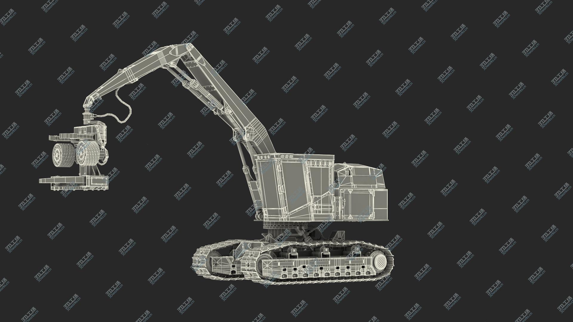 images/goods_img/20210313/3D model Tracked Harvester Generic Rigged/5.jpg